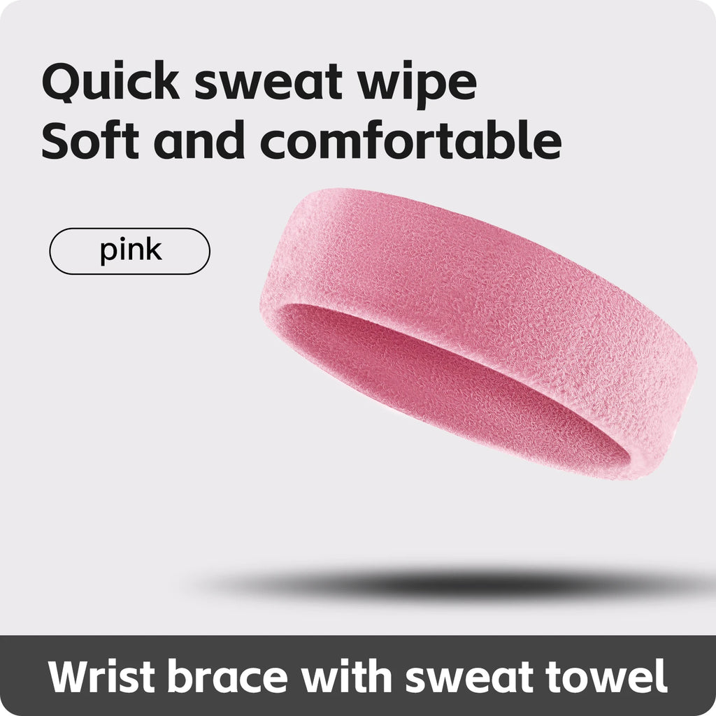 Outdoor Sweat Sports  Elastic Cotton Hairband Fashion Headbands For Women Men Solid Running Fitness Yoga Hair Bands Stretch