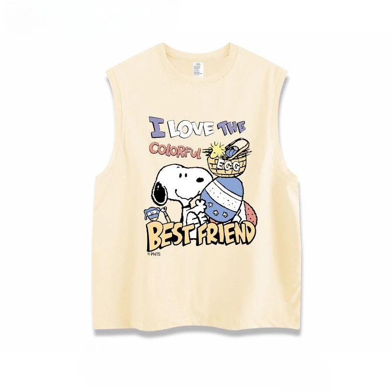 CAMISA SIN MANGAS SNOOPY