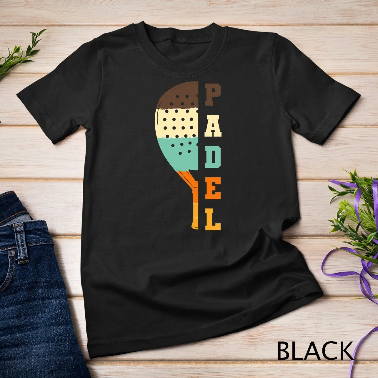CAMISA DE COLORES VINTAGE PADEL