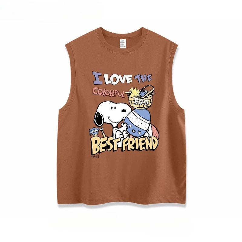 CAMISA SIN MANGAS SNOOPY
