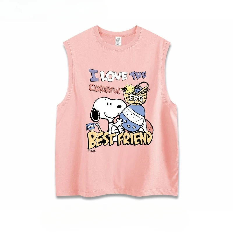 CAMISA SIN MANGAS SNOOPY