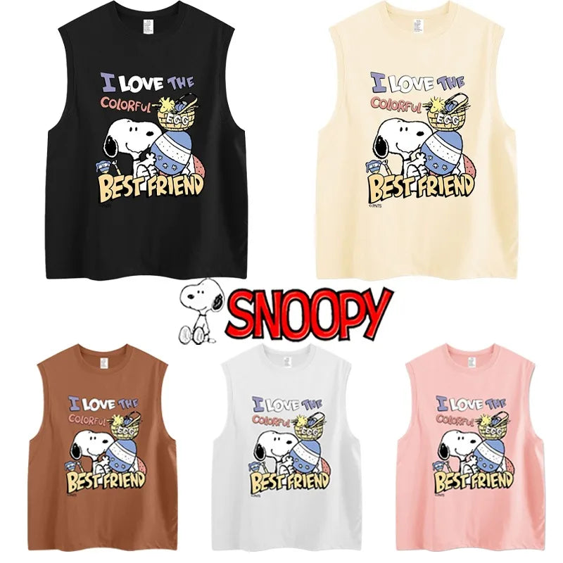 CAMISA SIN MANGAS SNOOPY