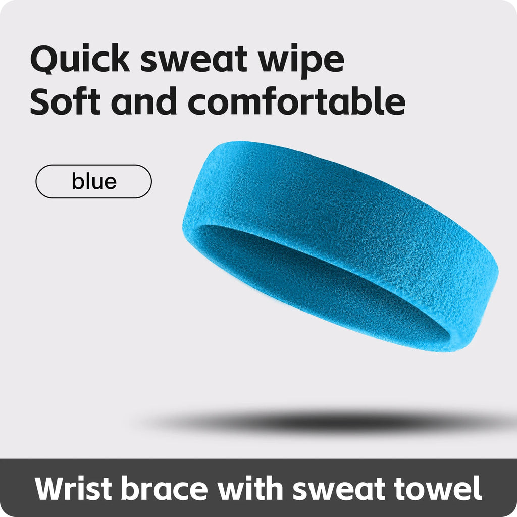 Outdoor Sweat Sports  Elastic Cotton Hairband Fashion Headbands For Women Men Solid Running Fitness Yoga Hair Bands Stretch